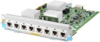 Aruba 8-port 1/2.5/5/10GBASE-T PoE+ MACsec v3 zl2 Module