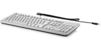 HP USB-Tastatur Grau (Deutsch)
