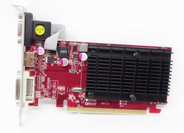 Radeon HD 5450 AX5450 1GB (VGA/HDMI/DVI) Grafikkarte