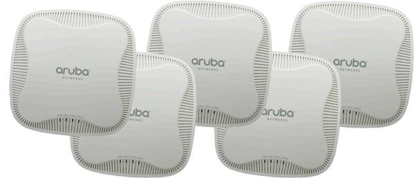 5 Stück Aruba HP Wireless Access Point IAP-205-RW APIN0205