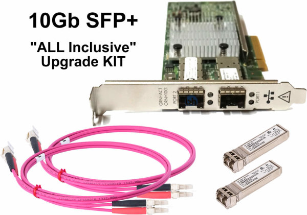 HP 10GB SFP+ Serverupgrade Kit