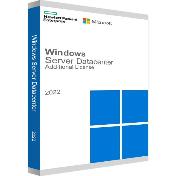 HPE Microsoft Windows Server 2022 16-core DC Add Lic