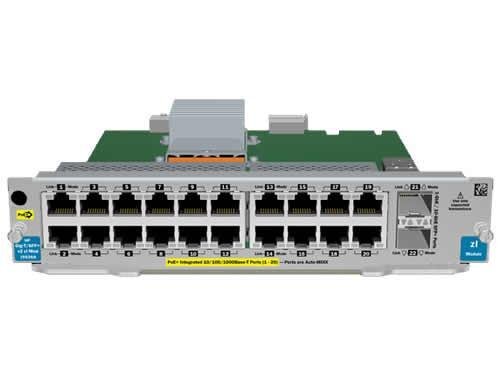 HPE 20-port Gig-T PoE+ / 2-port SFP+ v2 zl Module