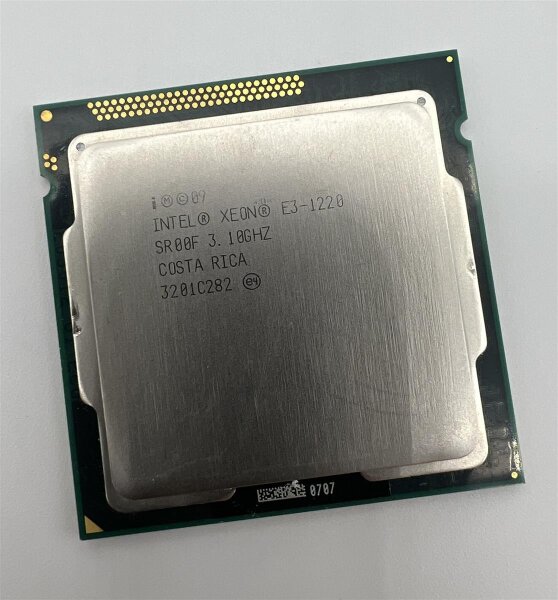 Intel Xeon E3-1220 (4-core/3.1-3.4GHz/80W)