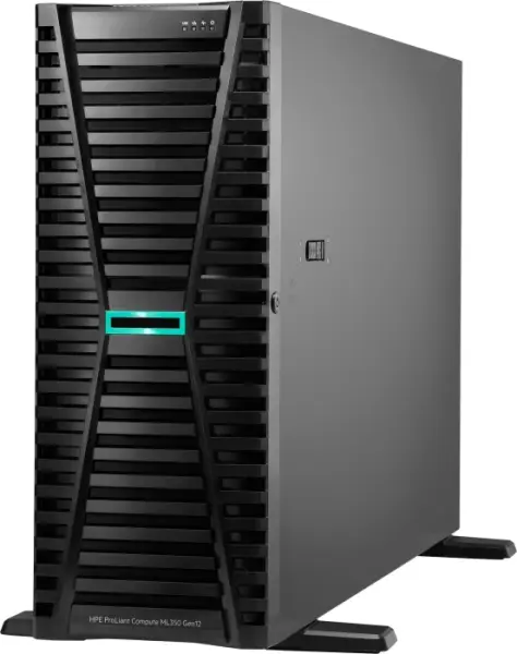 HPE ProLiant ML350 Gen12 Tower 6505P 12-Core 2.2GHz 1x64GB-R 2x960GB SSD Server