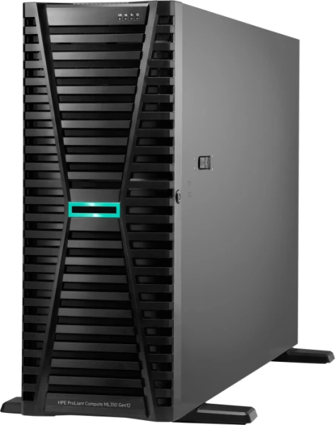 HPE ProLiant ML350 Gen12 Tower 6515P 16-Core 2.4GHz 1x64GB-R  2x480GB SSD Server