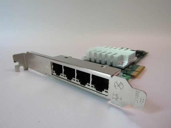 HPE NC364T PCI-Express Quad Port 1000T