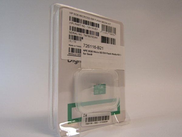 HP 8GB Micro SD EM Flash Media Kit \\ f&uuml;r Gen9/Gen10